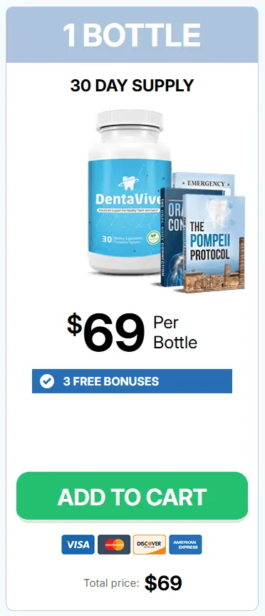 Buy DentaVive 1 Bottle